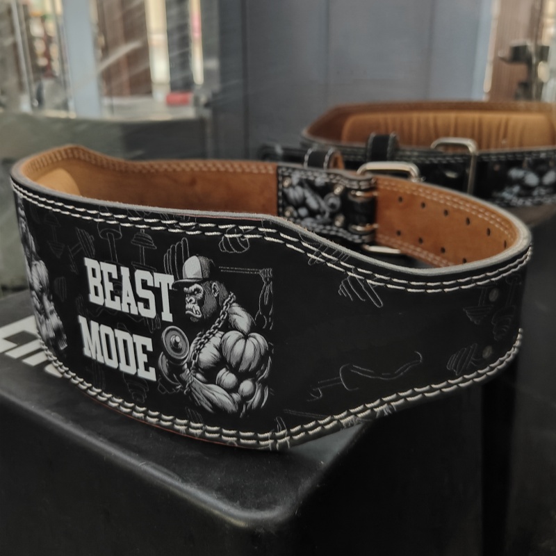 Men Weightlifting Belt Gym Wom - Leather Workout Belt reseña y precio