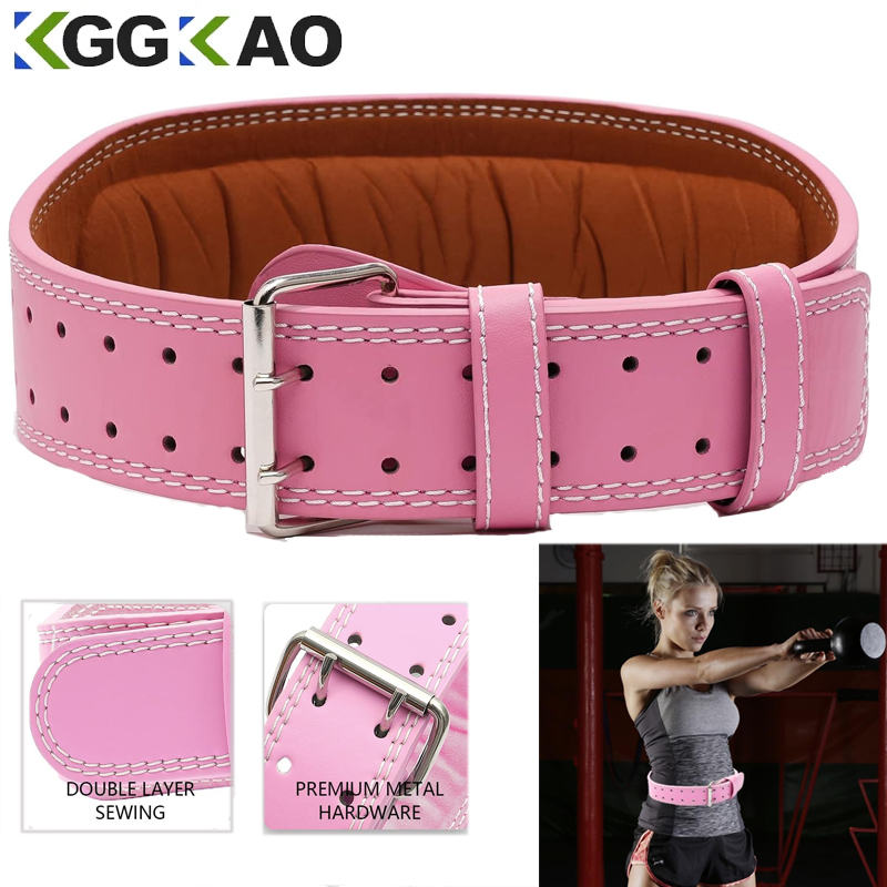 Leather Fitness Weight Lifting - Leather Workout Belt reseña y precio