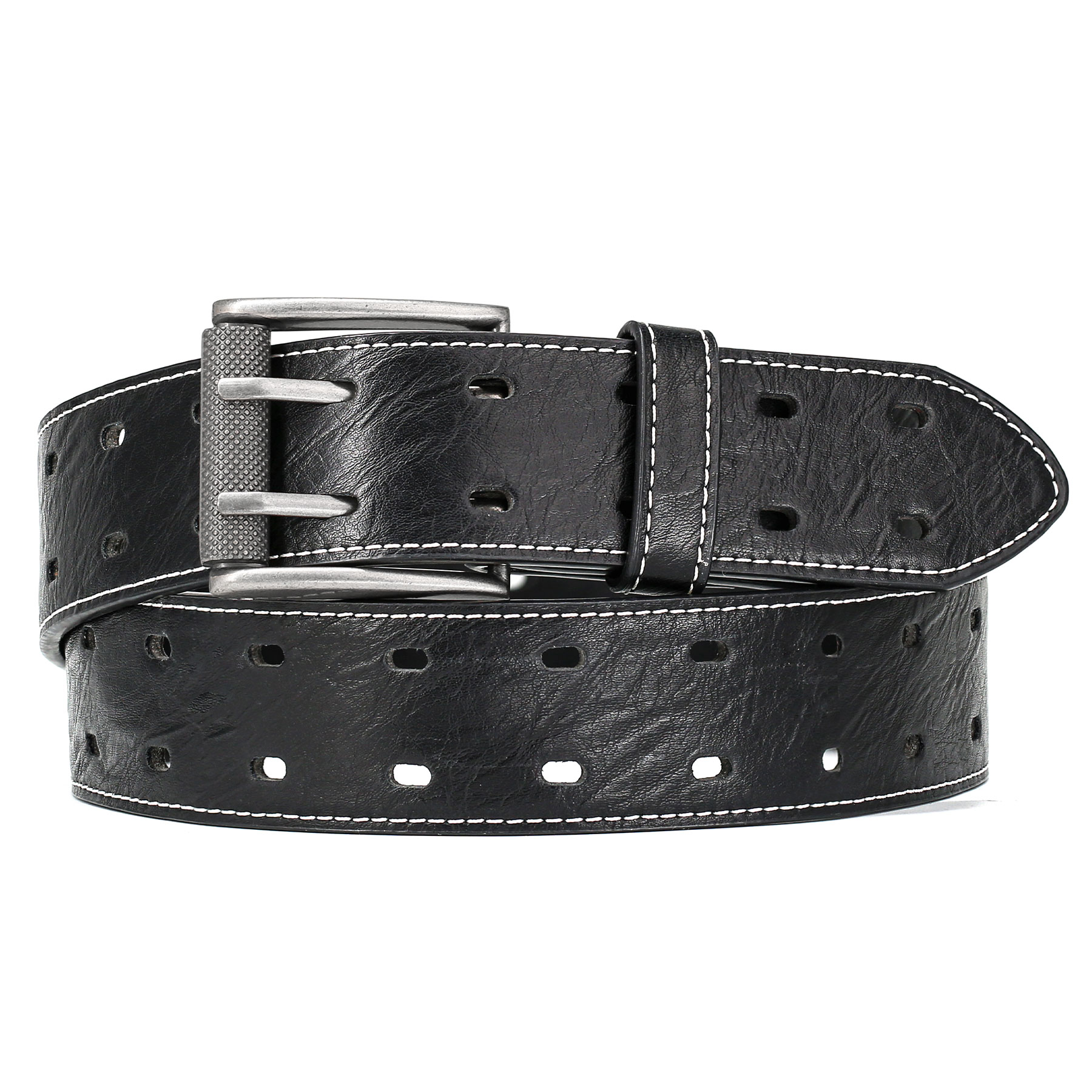 Men Classic Double Prong Belt  - Leather Works Belt reseña y precio